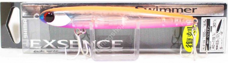 Shimano Exsence Staggering Swimmer 100S – Leurre Coulant Pour Pêche En Mer, 14.5g Avec Grelot