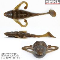 HMKL Alive Fat Coby 2.5" #Cinnamon Blue Flake