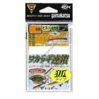 Gamakatsu WAKASAGI (Smelt) CHAIN KITSUNE Type 7 pcs W184 1-0.2