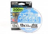 SUNLINE SaltiMate PE Jigger ULT 4-Honkumi [10m x 10colors] 200m #0.8 (12lb)