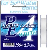 YAMATOYO PE Light Game White 150m #0.4 (7lb)