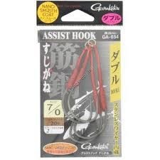 Gamakatsu Assist HOOK SUJI-KOU Double GA034 No.7 / 0