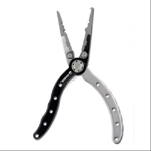 KAHARA 6inch Aluminum Pliers Slim Type Black / Silver