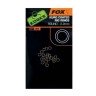 FOX EDGES Kuro Coated Rig Rings 3.2 Medium (25pcs)