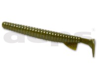 DEPS DeathAdder Shad 4'' #71 Green Pumpkin/Blue Flake