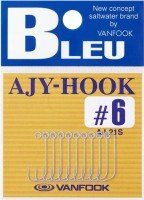 VANFOOK Ajy Hook AJ-21 [Silver] (10pcs)
