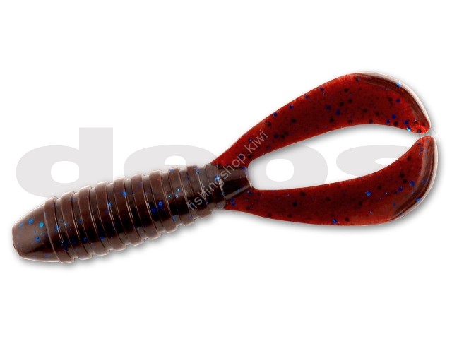DEPS Revers Craw 4.3" #135 Scuppernon/Blue Flake