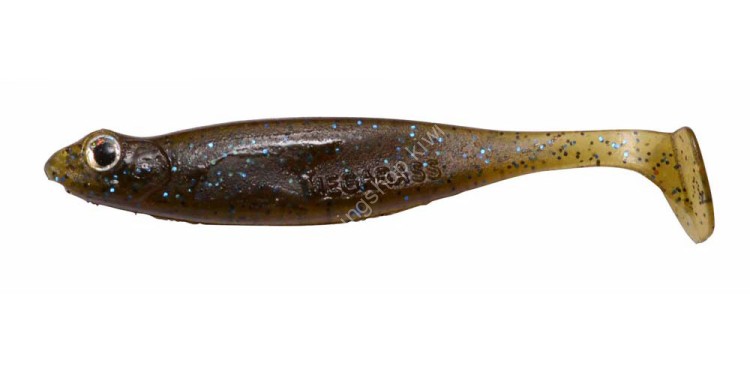 MEGABASS Hazedong Shad 3 (Vios Mineral) #Green Pumpkin Chart  (8pcs)