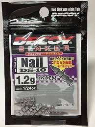 Decoy DS-10 DECOY Sinker Nail Type 1.2g