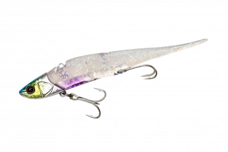 JACKALL Big Backer Soft Vib 28g #Shirasu Clear (UV)