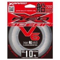 YGK XBraid Red Ocean V6 Fune Harris [Natural] 100m #14 (55lb)