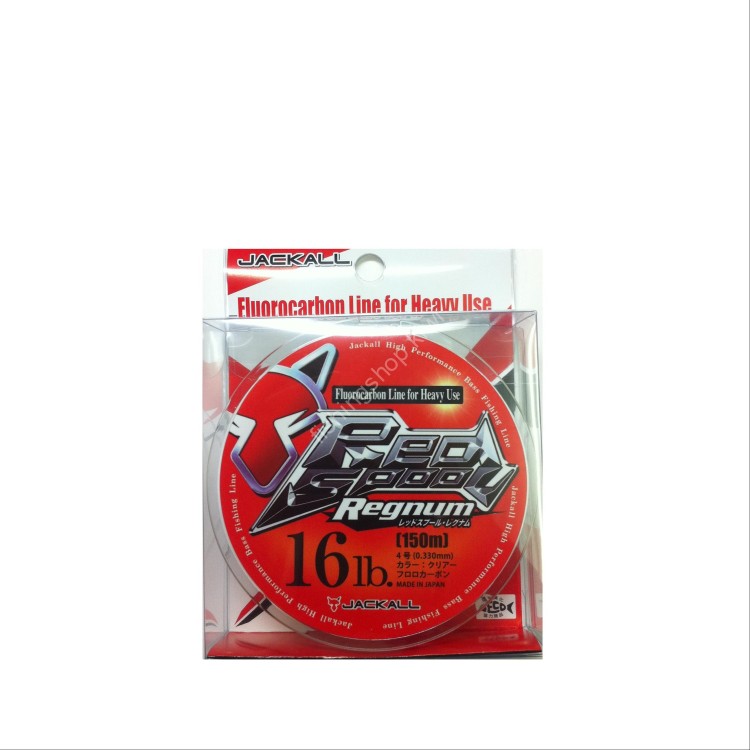 JACKALL Red Spool Regnum FC [Clear] 150m #4 (16lb)