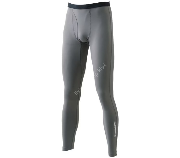 SHIMANO IN-007V Sun Protection Inner Tights Charcoal S