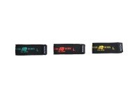 MAZUME Spool Belt LL Assortment of 6 pcs #3-Color Set (Red, Yellow, Green)