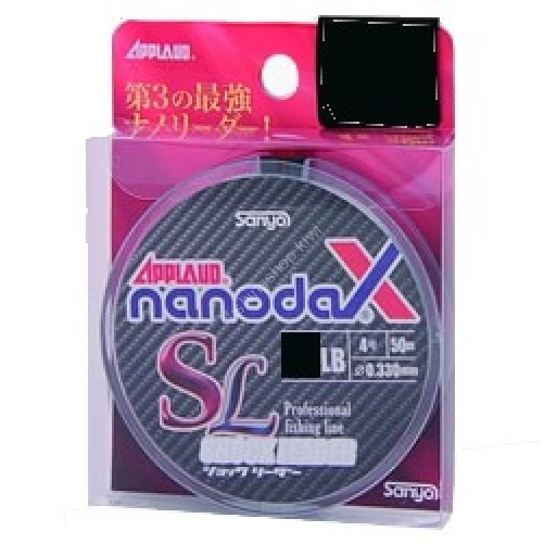 SANYO NYLON Apploud NanodaX SL Shock Leader [Aqua Clear] 30m #6 (25.5lb)