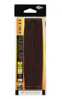 GAMAKATSU Silicon Skirt FLAT 0.9*0.5 Purple / BL Lame