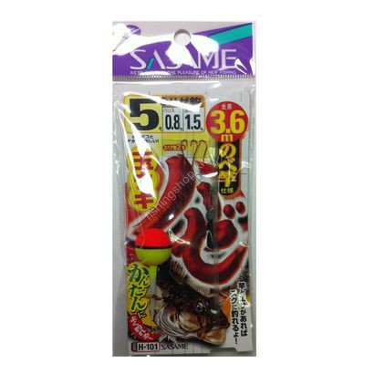 SASAME Haze Tama Uki H-101 [Red] 1 Hook 3.6m 5-0.8