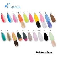 FOREST Closer 0.8g #03 Pink Silver