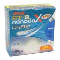 SANYO NYLON Applaud GT-R NanodaX Crystal Hard [Crystal Clear] 300m #1 (4lb)