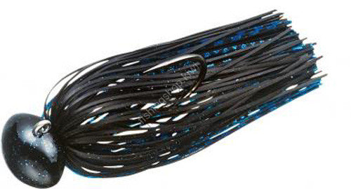 EVERGREEN FOOT BALL JIG SILICON 3 / 8oz#102 BLACK BLUE