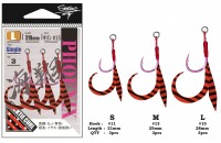 SEASON Phoenix KaiSho L Necktie Curl #003 Red&Black Zebra