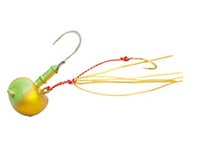 ECOGEAR Oval Tenya No.2.2 ( M Hook ) #T12 Gold Green Glow
