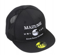 Mazume OBMZCP490 Flat Cap Mesh Skull BK F