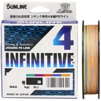 SUNLINE SaltiMate Infinitive x4 [10m x 5colors] 200m #1.5 (28lb)