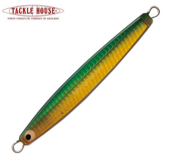 TACKLE HOUSE P-Boy Jig Vertical 135g PJV135 #Gold Green G