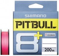 SHIMANO LD-M61T Pitbull 8+ [Traceable Pink] 200m #0.4 (9.3lb)
