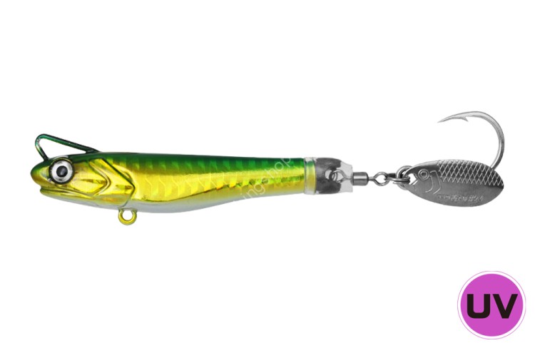 ISSEI Umitaro Speed Sardine Sakana Sakana Spin H.S.T 30g #053 UV Green Gold