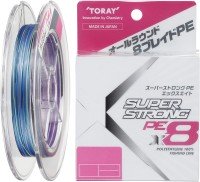 TORAY Super Strong PE x8 [5color] 200m #0.8 (13lb)
