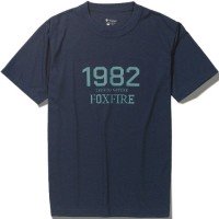 TIEMCO Foxfire C-Shield FF Logo Tee S/S (Navy) L
