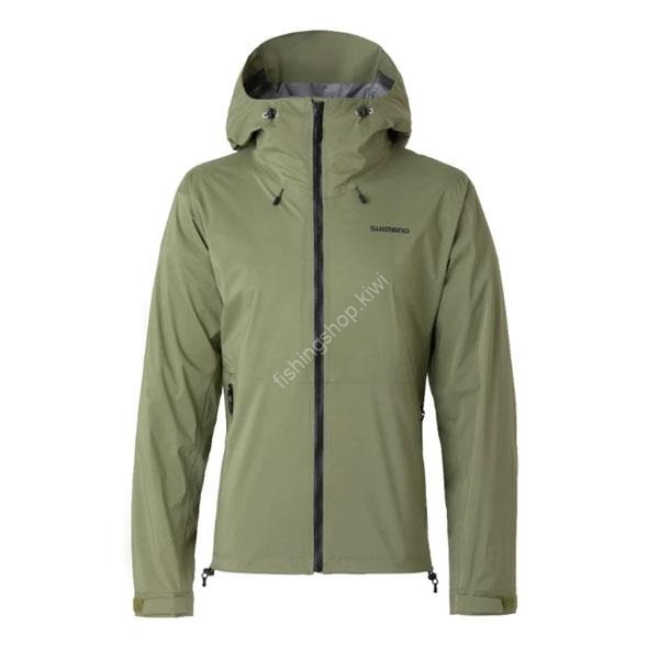 SHIMANO RA-01JV Rain Gear Jacket 01 (Karki) L