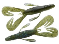 NORIES F-Escape Swim Twin 3-1/4'' #523 Blue Gill/Dark Watermelon Back (6pcs)