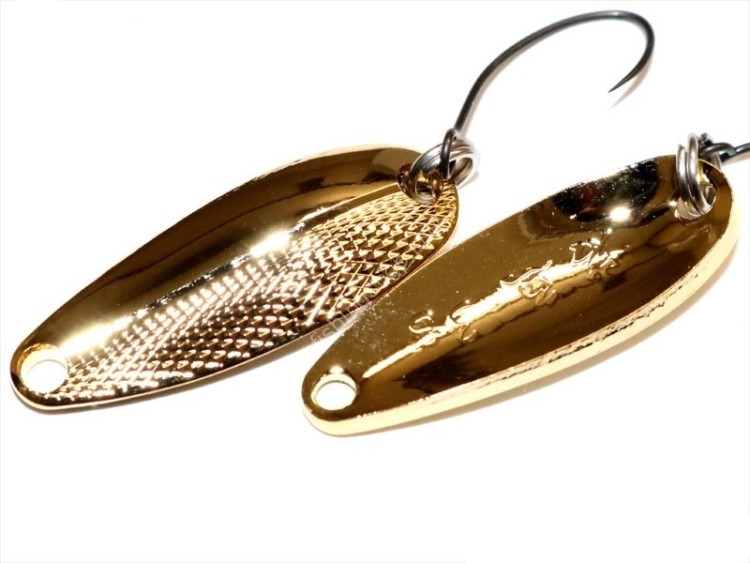 MUKAI Iwana Spoon Half Cut Model 1.5g #01 Gold