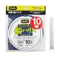 DUEL H.D.Carbon Fune Leader [Clear] 100m #10 (35lb)