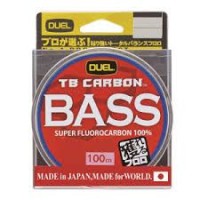 DUEL TB Carbon Bass [Clear] 100m #1.25 (5lb)
