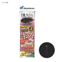 HAYABUSA Casting Kisu Balance Type Kisu Hook All-Time Appeal NT669 [Red] 3 Hooks 7-1 (3pcs)