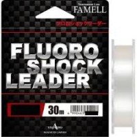 YAMATOYO Fluoro Shock Leader [Clear] 30m #18 (60lb)