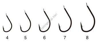 GAMAKATSU Umi Tanago w/Thread [White] #4 Line 0.6 (7pcs)