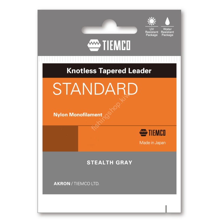 TIEMCO Standard Leader 01X [Stealth Gray] 9ft