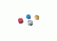 STUDIO COMPOSITE Handle Lock Nut B Daiwa/Abu Left #Silver