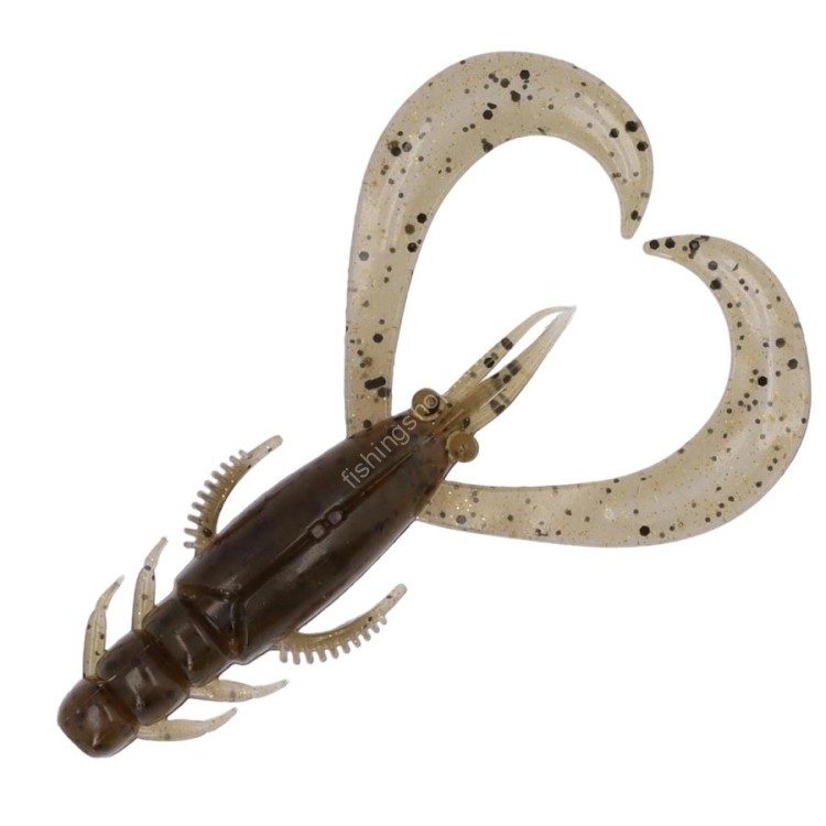 DAIWA Silver Wolf Urban Crawler 2.5'' #Green Pumpkin Glow Gold (8pcs)