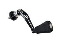 DLIVE Air Stir Handle for Daiwa 40mm #Black/Silver