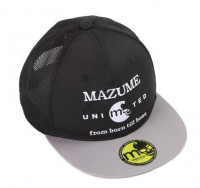 Mazume OBMZCP490 Flat Cap Mesh Skull Gray F