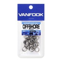 VANFOOK Offshore Ring Heavy VP OR-H [Silver] #4 (50pcs)