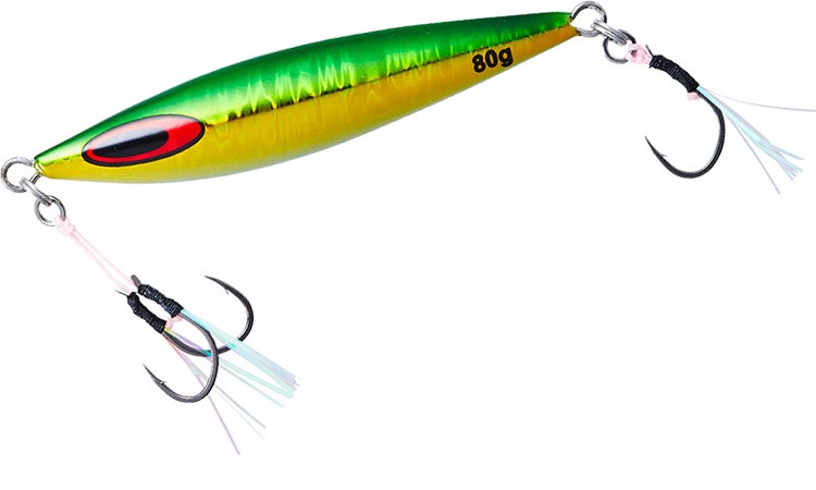 DAIWA Saltiga FK Jig SLJ 60g #Magma Pattern Holo Green Gold