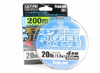 SUNLINE SaltiMate PE Jigger ULT 4-Honkumi [10m x 10colors] 200m #1.2 (20lb)