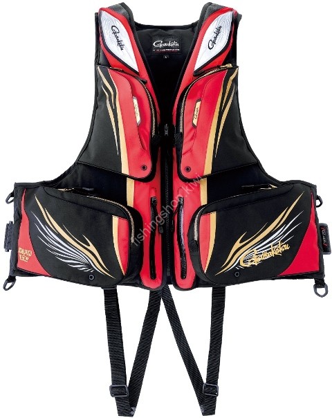 GAMAKATSU GM2197 Ultima Shield Pro Floating Vest (Red) L